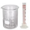 GLASS MEASURING BEAKERS & CYLINDERS