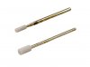 EZ White Mounted Stones Barrel. Pack 12