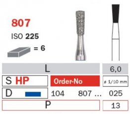 Sunshine diamond bur 807.104.025