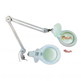 Mestra LED Bench Light with Magnifier