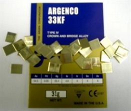 Argenco 33KF - Casting Alloy